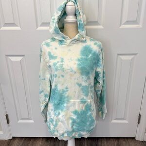 Tie-Dye Hooded “ocean” Sweatshirt